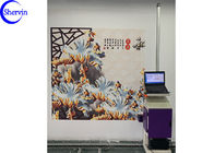 SSV-S3 DX-10 آلة طباعة الجدار EPSON CMYK ثلاثية الأبعاد